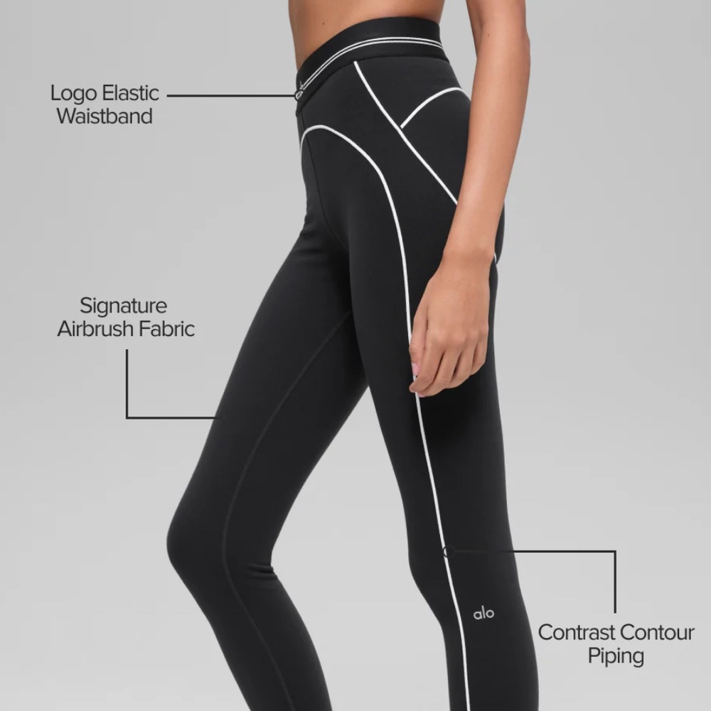 Airbrush High-Waist 7/8 Heart Throb Legging